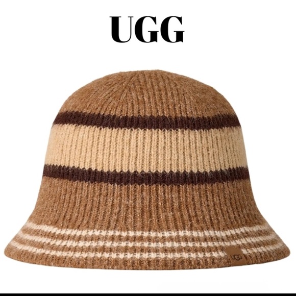 UGG Accessories - UGG Brown and Tan Knit Hat.          #2